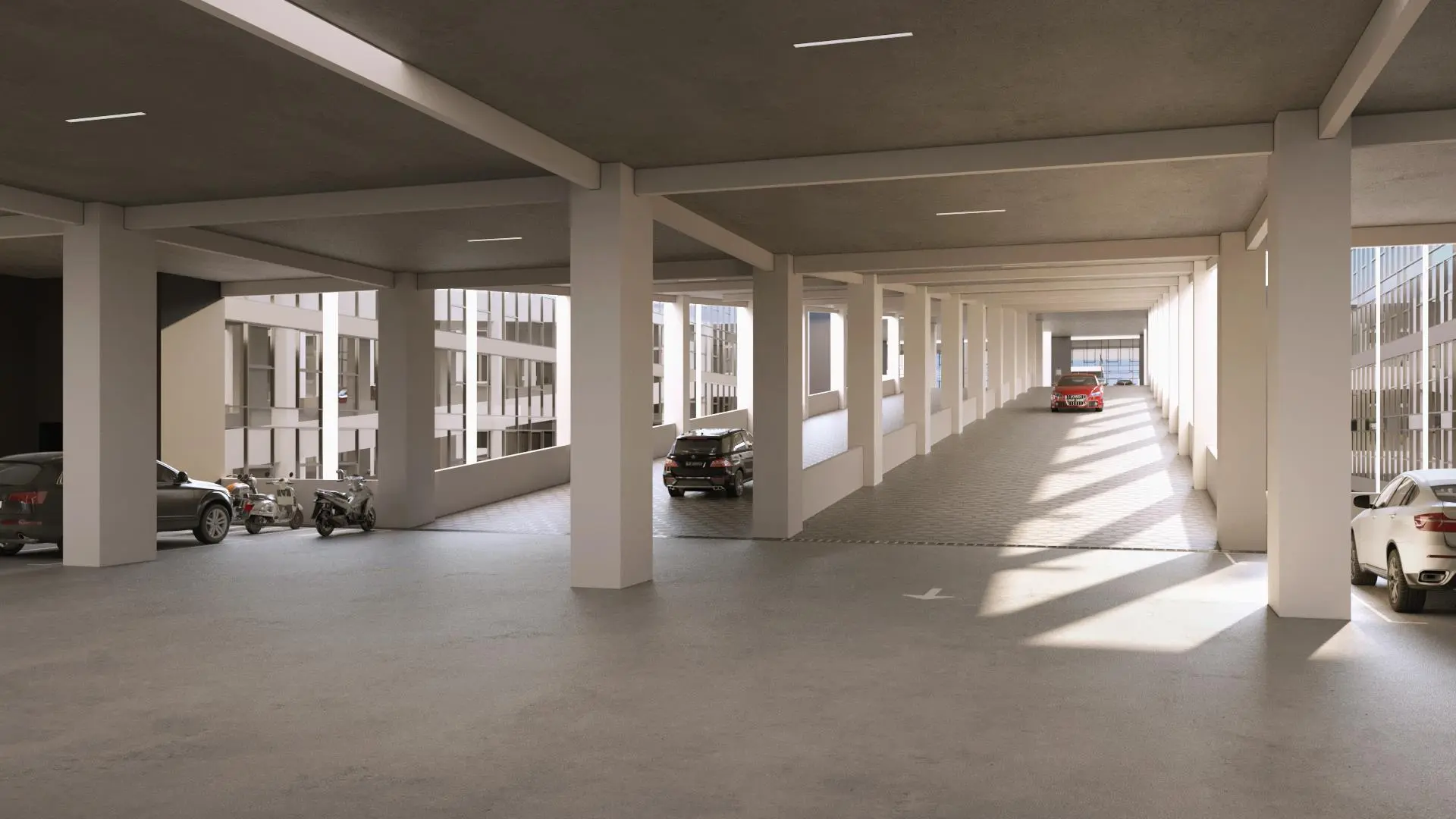 Armani Bizcore Carpark Ramp
